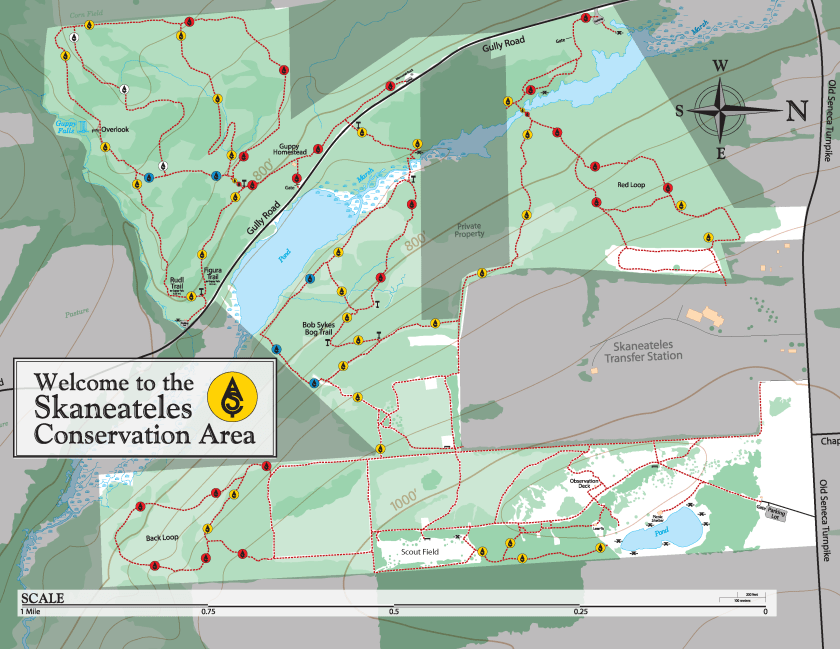 Federal Farm and associated areas on Old Seneca Turnpike and Gully Roads.