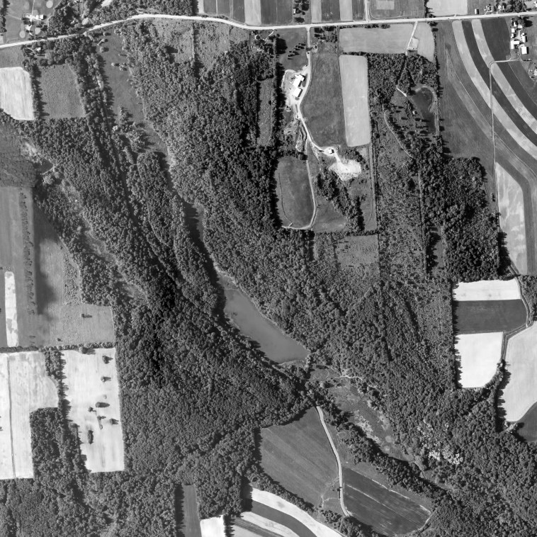 Old Seneca Turnpike and Gully Road Conservation Area and Transfer Station, 2013. USGS