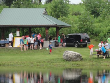 The 2013 annual kid's fishing derby at Bill Pavlus Pond at the Skaneateles Conservation Area on Old Seneca Turnpike.